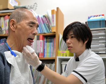 技能トレーニング場面
