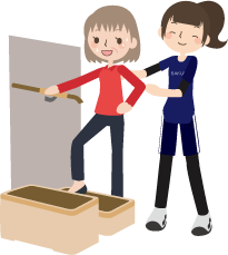 パーソナルトレーニングイラスト